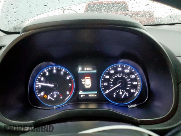 2021 Hyundai Kona SE z VIN KM8K1CAA1MU691161, wystawiony jako Copart lot #54169615 z przebiegiem 94 302 mil mil oraz Szkoda całkowita • Salvage title. Historia ofert i sprzedaży dostępna na DreamBid. Obrazek 9.