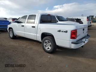 2007 Dodge Dakota SLT with VIN 1D7HW48P17S172620, listed as a Copart auction lot 48219055 with 136,230 mi miles and Salvage Title. Bid and sale history available at carsss.com. Image 2.