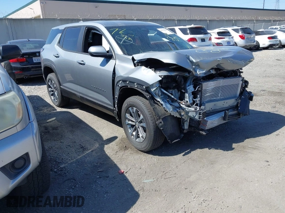 2025 Chevrolet Equinox FWD LT with VIN 3GNAXHEGXSL252744, listed as a IAAI auction lot 41954865 with 2,715 mi miles and . Bid and sale history available at DreamBid. Image 1.