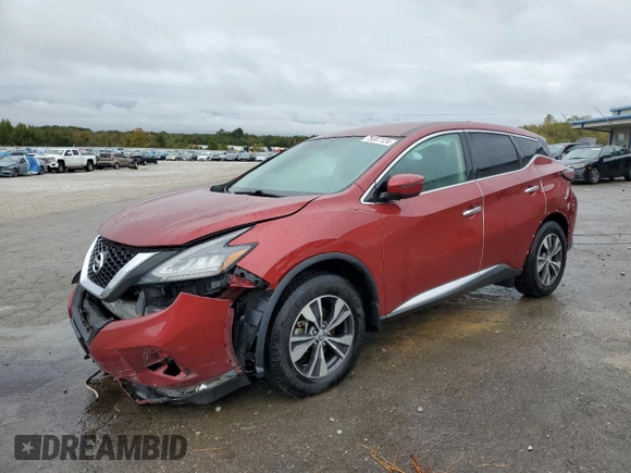 2019 Nissan Murano SL with VIN 5N1AZ2MJ6KN146848, listed as a Copart auction lot 79307124 with 85,325 mi miles and Salvage Title. Bid and sale history available at DreamBid. Image 1.