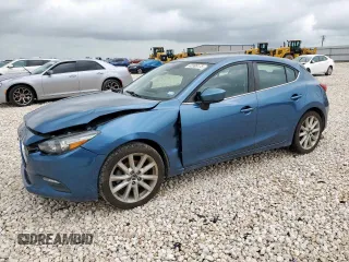 2017 Mazda 3 Touring with VIN 3MZBN1L78HM134799, listed as a Copart auction lot 63999175 with 87,947 mi miles and Salvage title. Bid and sale history available at DreamBid. Image 1.
