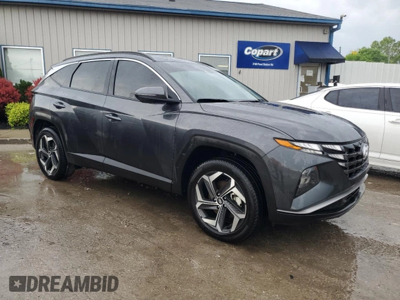 2023 Hyundai Tucson SEL with VIN 5NMJFCAE1PH293108, listed as a Copart auction lot 57083535 with 30,702 mi miles and Salvage title. Bid and sale history available at DreamBid. Image 4.