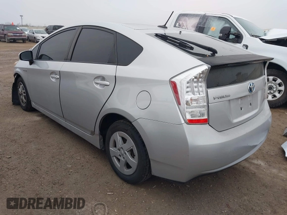 2010 Toyota Prius II with VIN JTDKN3DU5A0050385, listed as a IAAI auction lot 41442576 with 107,717 mi miles. Bid and sale history available at carsss.com. Image 3.