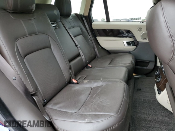 2020 Land Rover Range Rover P525 HSE with VIN SALGS2SE6LA584151, listed as a Copart auction lot 55283835 with 53,622 mi miles and Salvage title. Bid and sale history available at DreamBid. Image 11.
