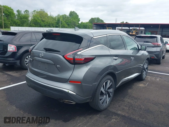 2023 Nissan Murano SL with VIN 5N1AZ2CJ0PC128284, listed as a IAAI auction lot 42169152 with 62,022 mi miles and . Bid and sale history available at DreamBid. Image 4.