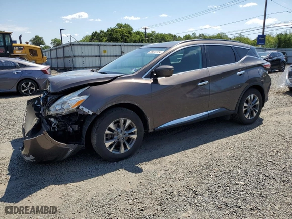 2017 Nissan Murano Platinum with VIN 5N1AZ2MH0HN116122, listed as a Copart auction lot 66810724 with 112,094 mi miles and Salvage Title. Bid and sale history available at carsss.com. Image 1.