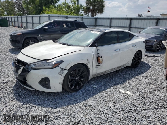 2017 Nissan Maxima SV with VIN 1N4AA6AP9HC409890, listed as a Copart auction lot 55473195 with 104,518 mi miles and Clean Title. Bid and sale history available at DreamBid. Image 1.