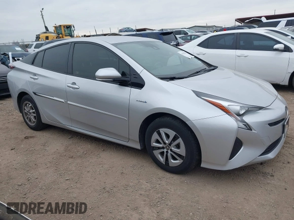2017 Toyota Prius Two with VIN JTDKARFU7H3531159, listed as a IAAI auction lot 41282942 with 98,146 mi miles. Bid and sale history available at carsss.com. Image 1.