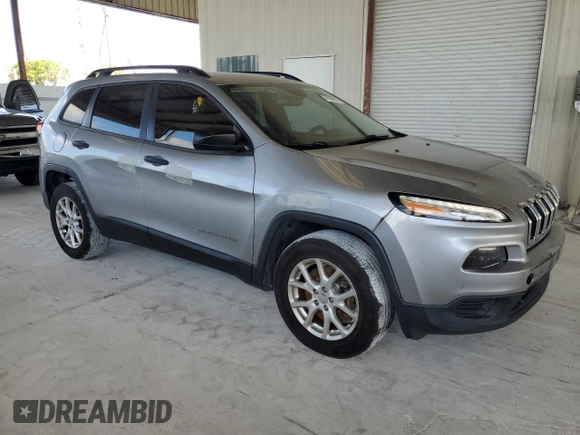 2016 Jeep Cherokee Sport with VIN 1C4PJMABXGW280276, listed as a Copart auction lot 57830695 with 178,287 mi miles and Clean title. Bid and sale history available at DreamBid. Image 4.