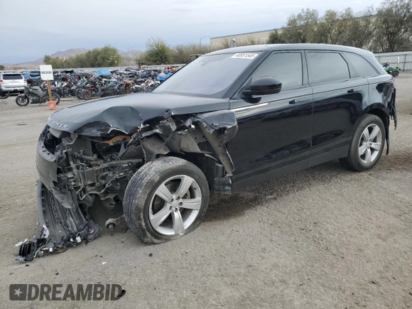 2018 Land Rover Range Rover Velar S z VIN SALYB2RN8JA769552, wystawiony jako Copart lot #48951545 z przebiegiem 68 740 mil mil oraz Szkoda całkowita • Salvage title. Historia ofert i sprzedaży dostępna na DreamBid. Obrazek 1.