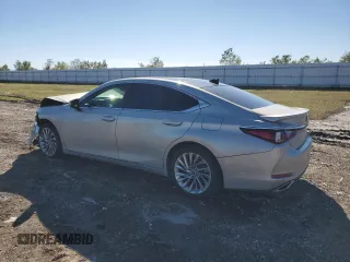 2022 Lexus ES with VIN 58AFZ1B11NU122351, listed as a Copart auction lot 81388374 with 27,198 mi miles and Salvage Title. Bid and sale history available at carsss.com. Image 2.