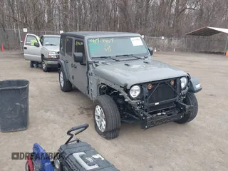 2023 Jeep Wrangler Sport S with VIN 1C4HJXDN0PW638934, listed as a IAAI auction lot 41719467 with 16,686 mi miles and . Bid and sale history available at DreamBid. Image 1.