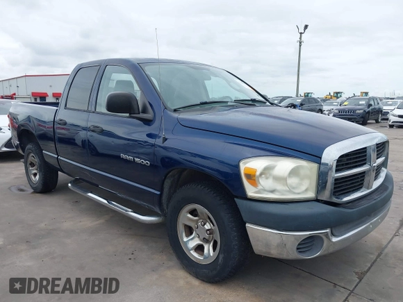 2007 Dodge 1500 ST z VIN 1D7HA18K57J562577, wystawiony jako IAAI lot #42355951 z przebiegiem 190 791 mil mil oraz . Historia ofert i sprzedaży dostępna na DreamBid. Obrazek 1.