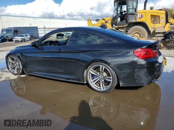 2019 BMW M4 with VIN WBS4Y9C57KAG67209, listed as a Copart auction lot 44204445 with 52,605 mi miles and Salvage Title. Bid and sale history available at carsss.com. Image 2.