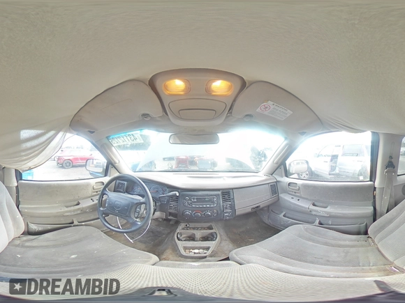 2003 Dodge Dakota SLT with VIN 1D7HL42X33S328572, listed as a Copart auction lot 43112125 with 0 mi miles and Salvage Title. Bid and sale history available at carsss.com. Image 12.
