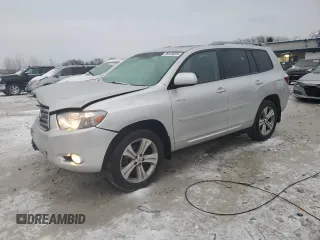 2010 Toyota Highlander Sport z VIN 5TDEK3EH2AS003965, wystawiony jako Copart lot #86109094 z przebiegiem 132 651 mil mil oraz Czysty tytuł • Clean title. Historia ofert i sprzedaży dostępna na DreamBid. Obrazek 1.