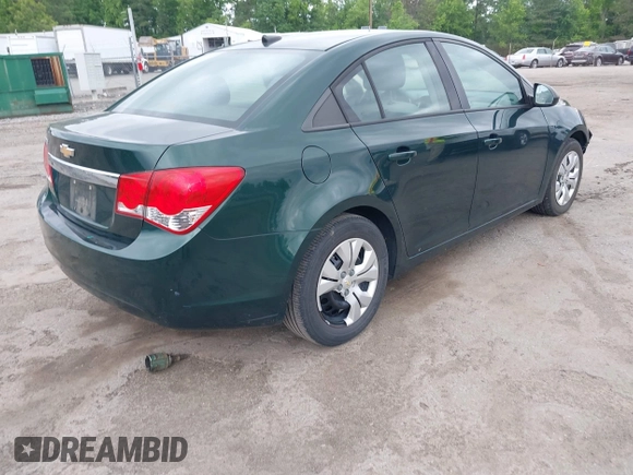2014 Chevrolet Cruze LS with VIN 1G1PA5SH3E7351133, listed as a IAAI auction lot 42252807 with 122,866 mi miles and . Bid and sale history available at DreamBid. Image 4.