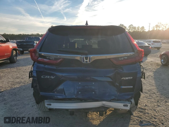 2020 Honda CR-V EX with VIN 7FART6H54LE004788, listed as a Copart auction lot 41528155 with 30,746 mi miles and Salvage Title. Bid and sale history available at DreamBid. Image 6.