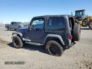 2003 Jeep Wrangler Sport with VIN 1J4FA49S63P361676, listed as a Copart auction lot 59054905 with 123,184 mi miles and Salvage title. Bid and sale history available at DreamBid. Image 2.