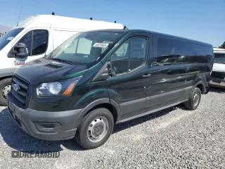 2020 Ford Transit Passenger XL with VIN 1FBAX2YG3LKB62702, listed as a Copart auction lot 54079955 with 102,061 mi miles and Salvage Title. Bid and sale history available at carsss.com. Image 1.