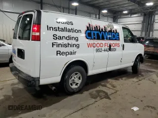 2008 Chevrolet Express Cargo z VIN 1GCFG15X081192544, wystawiony jako Copart lot #41531985 z przebiegiem 116 900 mil mil oraz Szkoda całkowita • Salvage title. Historia ofert i sprzedaży dostępna na DreamBid. Obrazek 3.