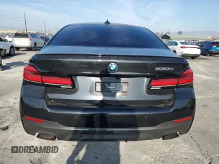 2023 BMW 5 Series 530e with VIN WBA13AG06PCM01727, listed as a Copart auction lot 83666424 with 40,831 mi miles and Salvage title. Bid and sale history available at DreamBid. Image 6.