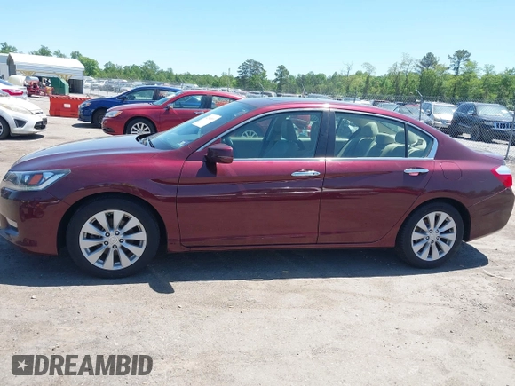 2014 Honda Accord EX-L with VIN 1HGCR2F86EA036175, listed as a IAAI auction lot 42146831 with 105,031 mi miles and . Bid and sale history available at carsss.com. Image 14.
