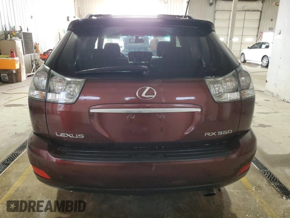 2008 Lexus RX with VIN JTJHK31U682033582, listed as a Copart auction lot 53038175 with 230,948 mi miles and Salvage Title. Bid and sale history available at carsss.com. Image 6.