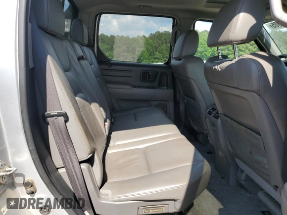 2014 Honda Ridgeline RTL with VIN 5FPYK1F57EB002835, listed as a Copart auction lot 54748905 with 111,253 mi miles and Salvage title. Bid and sale history available at DreamBid. Image 10.