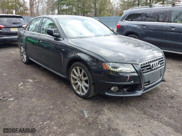 2012 Audi A4 2.0T Premium Plus with VIN WAUFFAFL4CN015914, listed as a IAAI auction lot 41419897 with 116,982 mi miles. Bid and sale history available at carsss.com. Image 1.