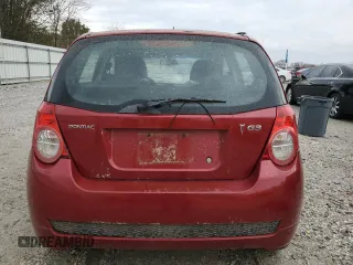 2009 Pontiac G3 z VIN KL2TD66E49B645830, wystawiony jako Copart lot #80277234 z przebiegiem 144 726 mil mil oraz Szkoda całkowita • Salvage title. Historia ofert i sprzedaży dostępna na DreamBid. Obrazek 6.