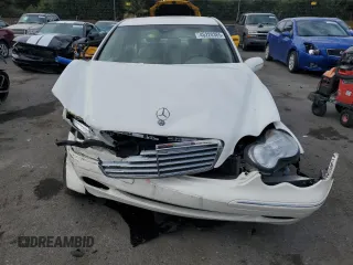 2002 Mercedes-Benz C 230/260/280/320 with VIN WDBRF61J12F284723, listed as a Copart auction lot 45220365 with 51,056 mi miles and Salvage Title. Bid and sale history available at DreamBid. Image 5.