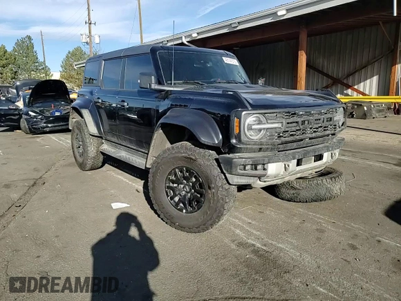 2023 Ford Bronco Raptor with VIN 1FMEE5JR4PLA93286, listed as a Copart auction lot 48144375 with 36,348 mi miles and Salvage title. Bid and sale history available at DreamBid. Image 11.