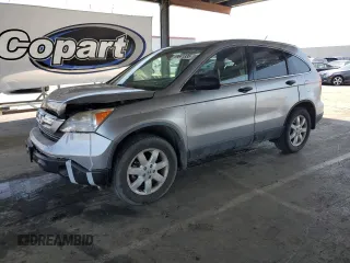 2008 Honda CR-V EX z VIN JHLRE38548C044493, wystawiony jako Copart lot #59641335 z przebiegiem 146 898 mil mil oraz Szkoda całkowita • Salvage title. Historia ofert i sprzedaży dostępna na DreamBid. Obrazek 1.