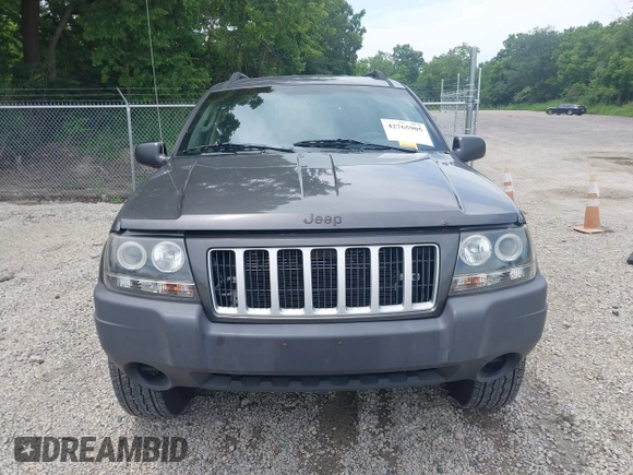 2004 Jeep Grand Cherokee Laredo with VIN 1J4GW48S44C352538, listed as a IAAI auction lot 42765905 with 249,220 mi miles and . Bid and sale history available at DreamBid. Image 12.