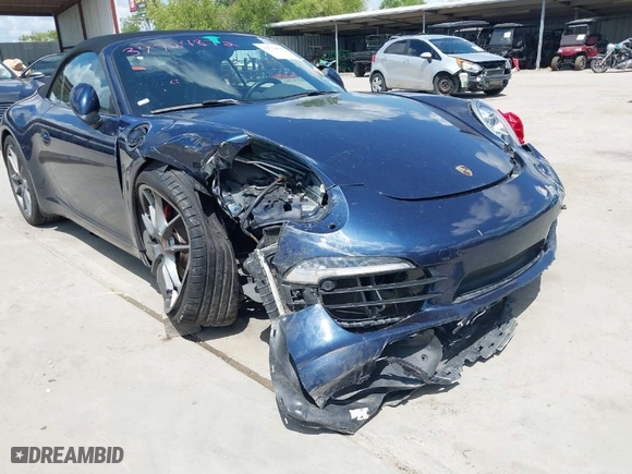 2013 Porsche 911 Carrera S with VIN WP0CB2A91DS155277, listed as a IAAI auction lot 39724872 with 49,879 mi miles. Bid and sale history available at carsss.com. Image 6.