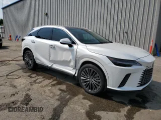2025 Lexus RX 350h with VIN 2T2BBMCA4SC087274, listed as a Copart auction lot 61915365 with 525 mi miles and Salvage title. Bid and sale history available at DreamBid. Image 4.