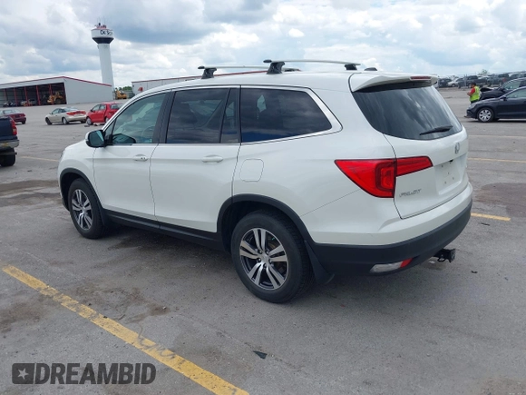 2017 Honda Pilot EX-L z VIN 5FNYF6H55HB098573, wystawiony jako IAAI lot #42347364 z przebiegiem 101 558 mil mil oraz . Historia ofert i sprzedaży dostępna na DreamBid. Obrazek 3.