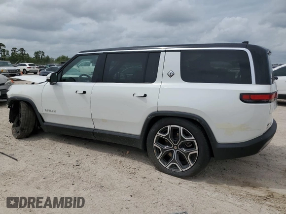 2023 Rivian R1S Adventure with VIN 7PDSGBBA6PN025559, listed as a Copart auction lot 53683435 with 0 mi miles and Salvage Title. Bid and sale history available at carsss.com. Image 2.