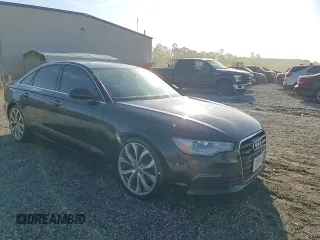 2015 Audi A6 Premium Plus with VIN WAUGFAFC2FN020408, listed as a Copart auction lot 53691615 with 119,878 mi miles and Salvage title. Bid and sale history available at DreamBid. Image 13.