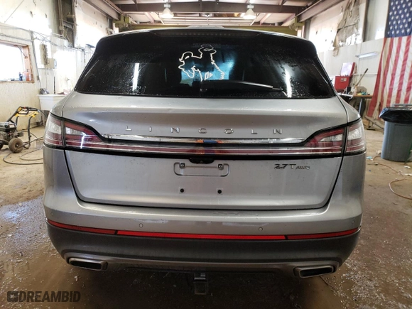 2020 Lincoln Nautilus Reserve with VIN 2LMPJ8KP4LBL03659, listed as a Copart auction lot 63353793 with 59,164 mi miles. Bid and sale history available at carsss.com. Image 6.