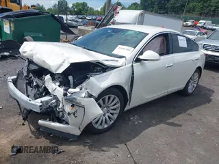 2012 Buick Regal Turbo Premium 1 with VIN 2G4GS5EV2C9143273, listed as a IAAI auction lot 42681584 with 128,461 mi miles and . Bid and sale history available at DreamBid. Image 2.