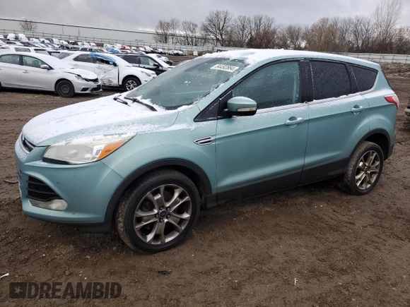 2013 Ford Escape SEL with VIN 1FMCU9HX7DUC53222, listed as a Copart auction lot 84492864 with 110,572 mi miles and Clean Title. Bid and sale history available at carsss.com. Image 1.