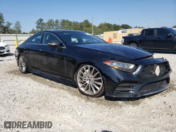 2019 Mercedes-Benz CLS with VIN WDD2J5JB7KA037911, listed as a Copart auction lot 75072814 with 94,435 mi miles and Salvage Title. Bid and sale history available at carsss.com. Image 4.