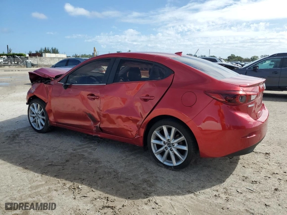 2017 Mazda Mazda3 4-Door Grand Touring with VIN 3MZBN1W38HM149540, listed as a Copart auction lot 46787485 with 88,624 mi miles and Salvage Title. Bid and sale history available at carsss.com. Image 2.