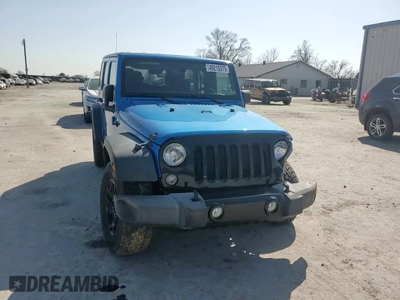 2016 Jeep Wrangler Unlimited Sport with VIN 1C4BJWDG3GL296463, listed as a Copart auction lot 49215375 with 115,080 mi miles and Salvage Title. Bid and sale history available at DreamBid. Image 11.