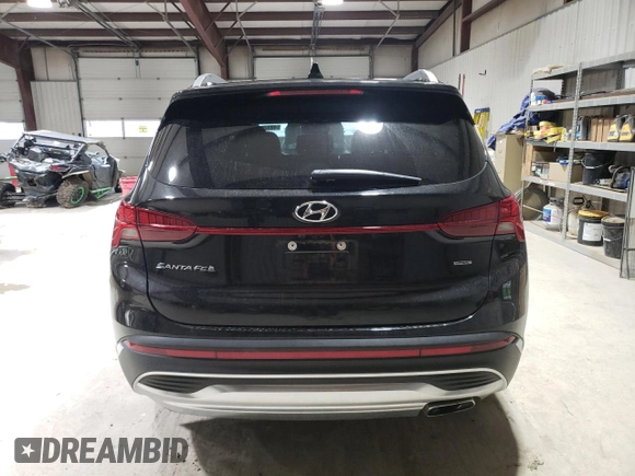 2022 Hyundai Santa Fe SEL z VIN 5NMS3DAJ1NH461911, wystawiony jako Copart lot #48126595 z przebiegiem 53 669 mil mil oraz Szkoda całkowita • Salvage title. Historia ofert i sprzedaży dostępna na DreamBid. Obrazek 6.