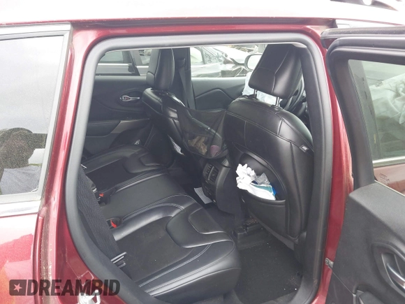 2019 Jeep Cherokee Latitude Plus with VIN 1C4PJLLB9KD434990, listed as a IAAI auction lot 41959477 with 96,283 mi miles and . Bid and sale history available at DreamBid. Image 8.