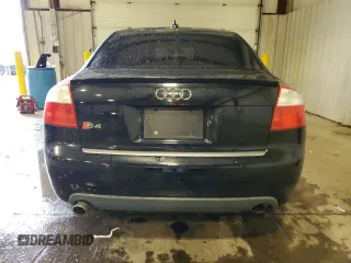 2005 Audi S4 z VIN WAUPL68E45A061813, wystawiony jako Copart lot #73425354 z przebiegiem 108 149 mil mil oraz Szkody całkowita. Historia ofert i sprzedaży dostępna na DreamBid. Obrazek 6.