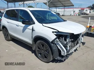 2021 Honda Passport Sport with VIN 5FNYF7H26MB004609, listed as a IAAI auction lot 41882670 with 77,934 mi miles and . Bid and sale history available at DreamBid. Image 1.